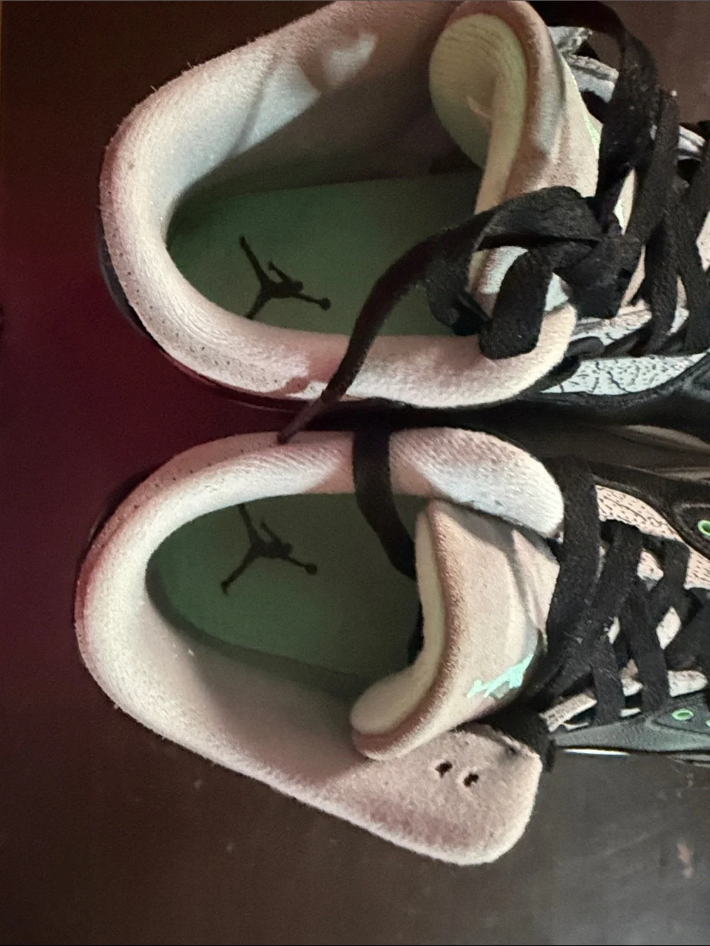 Jordan 3 Green Glow